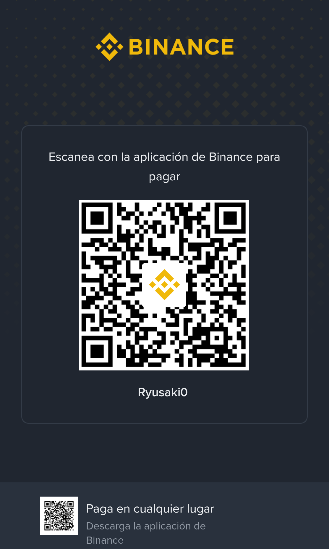 Binance QR